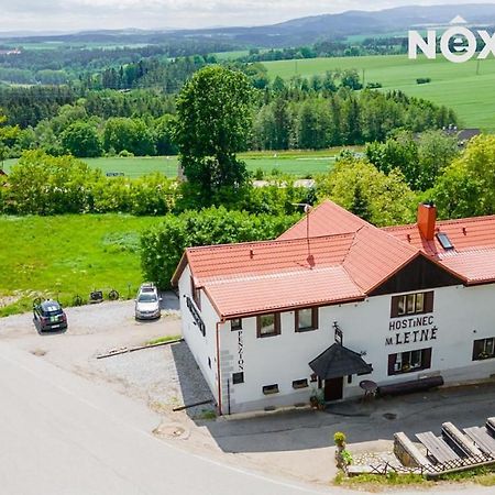 Penzion A Restaurace Hostinec Na Letne Český Krumlov Exterior foto